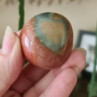 Polychrome Jasper Palm Stone - Large