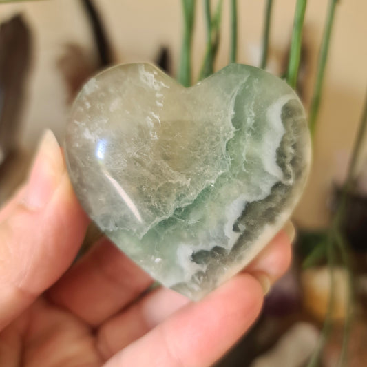 Fluorite Heart