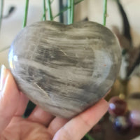 Blue Rose Quartz Heart