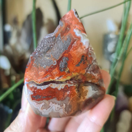 Mexican Lace Agate Flame