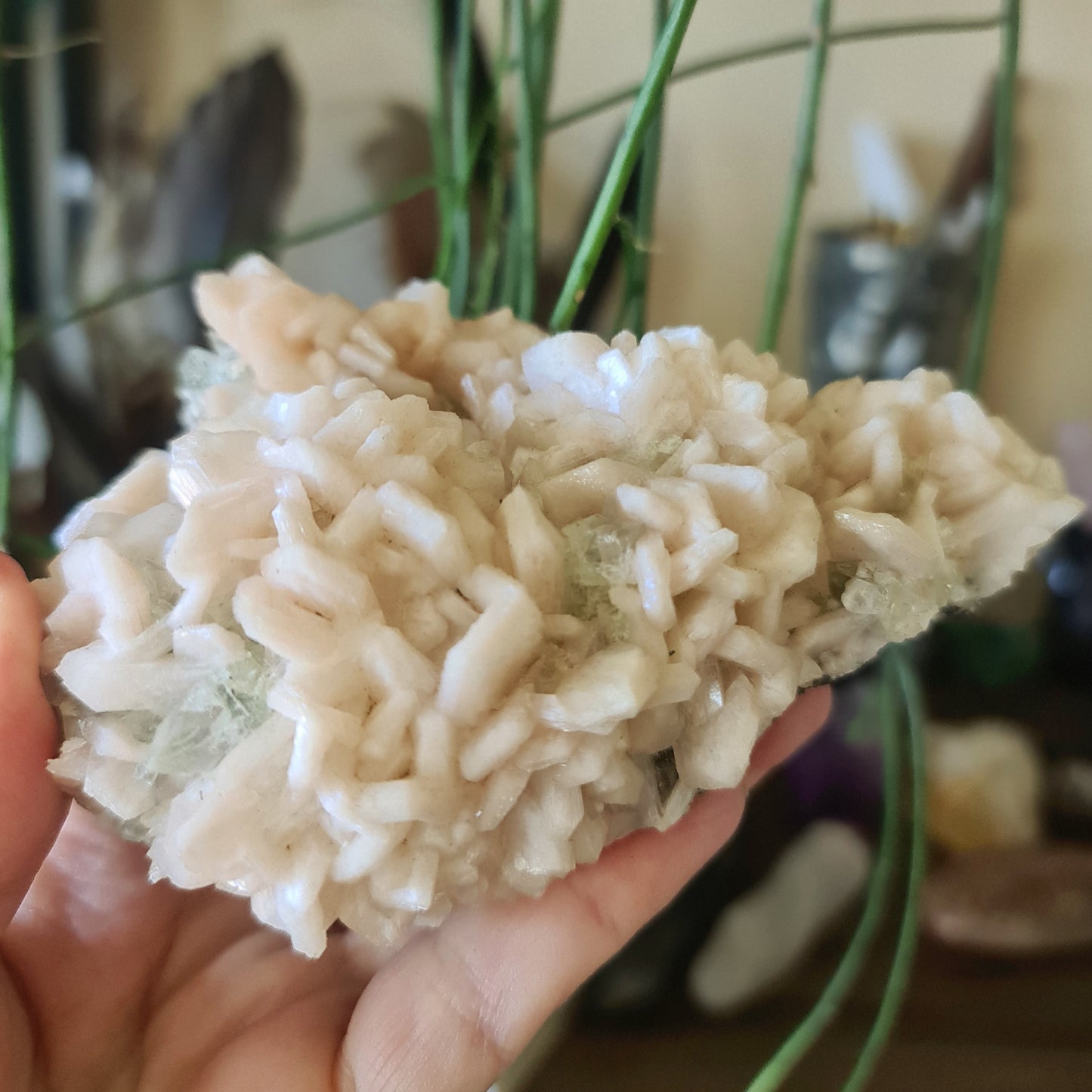 Apophyllite & Stilbite Cluster