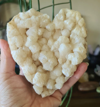 Apophyllite Cluster Heart