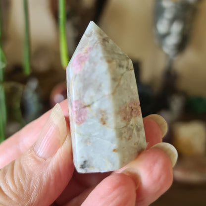 Pink Tourmaline Points