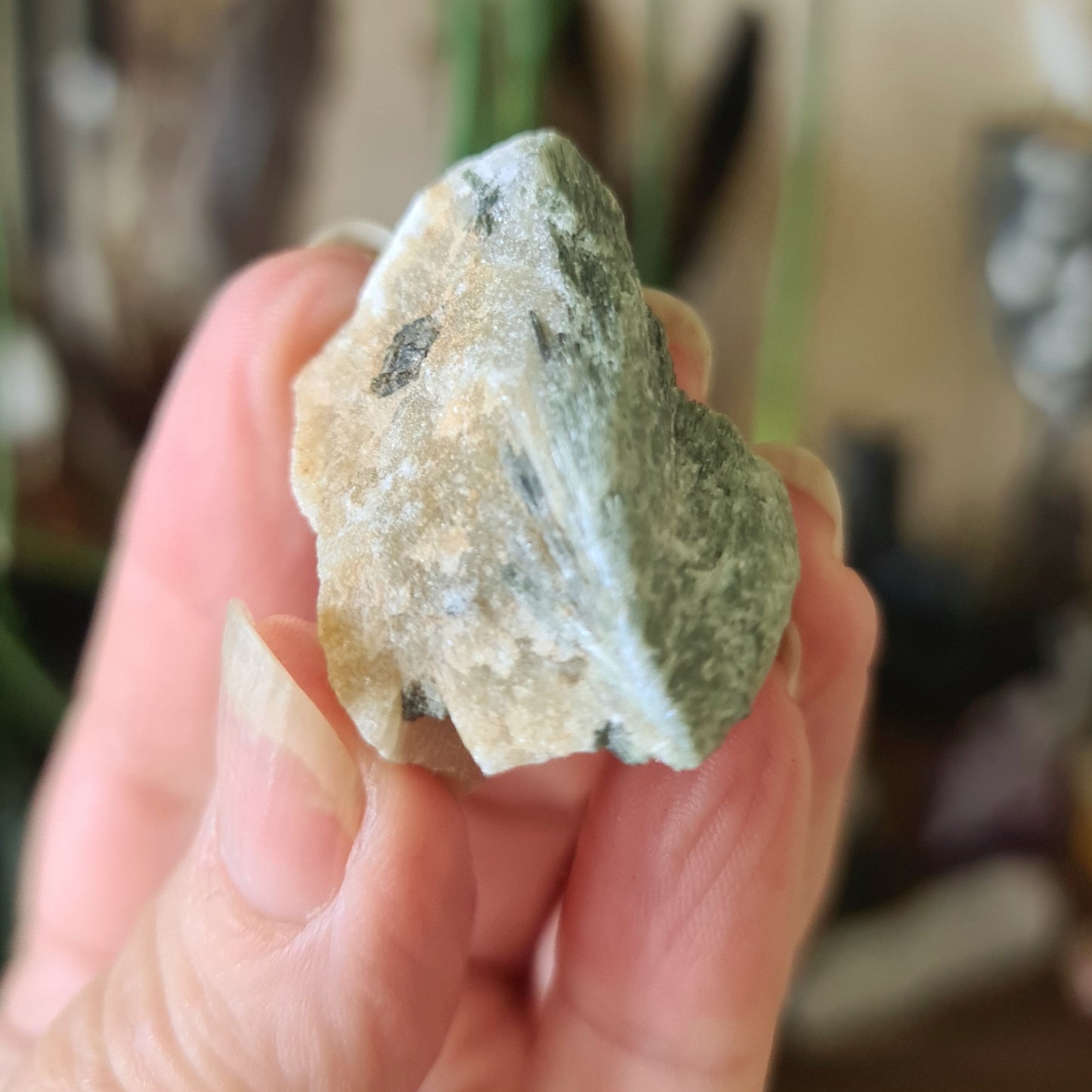 Green Tourmaline Chunk