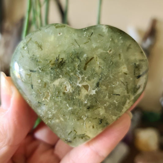 Prehnite Heart