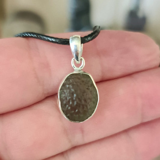 Moldavite Pendant