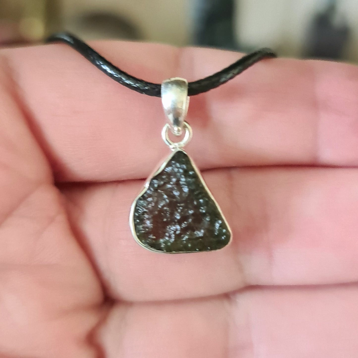 Moldavite Pendant