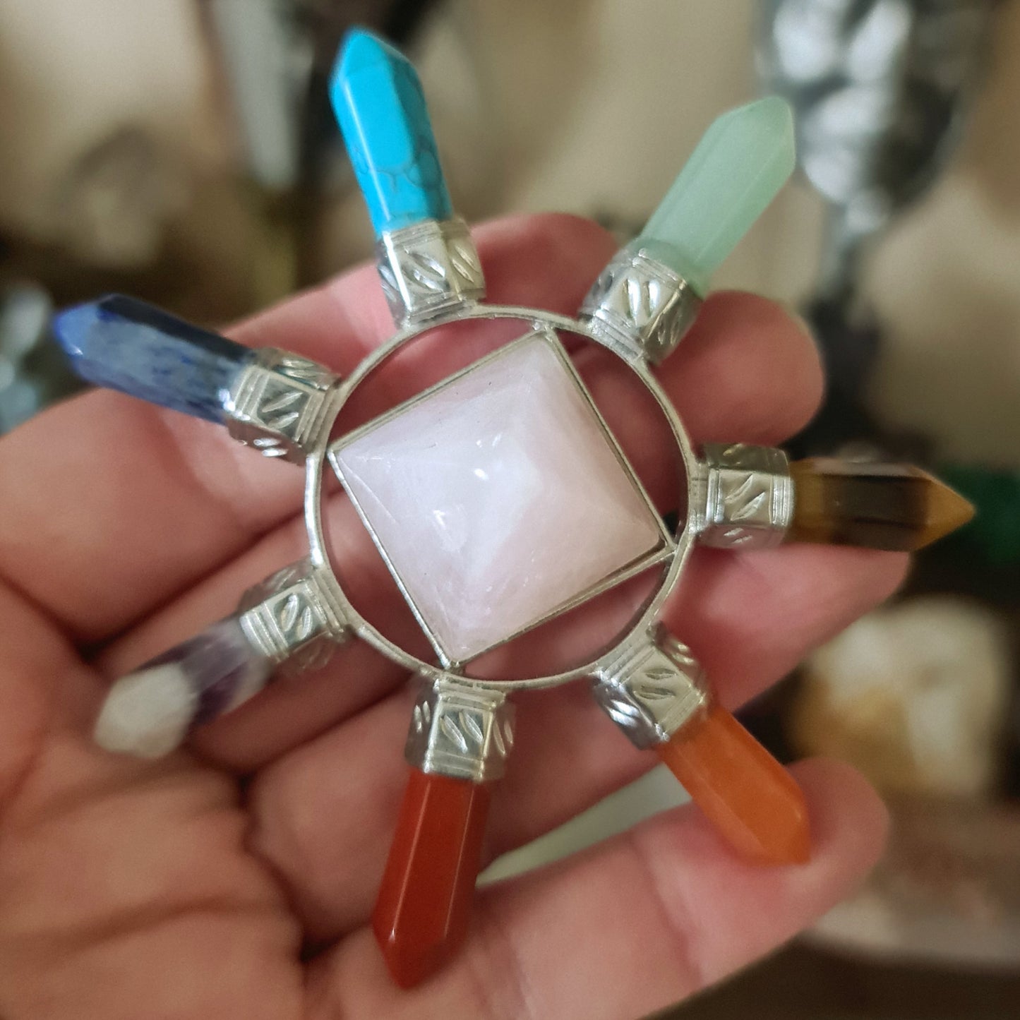 Crystal Chakra Wheel
