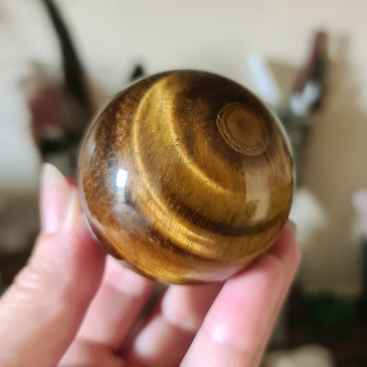 Tiger Eye Sphere