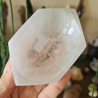 Selenite Flat Bowl