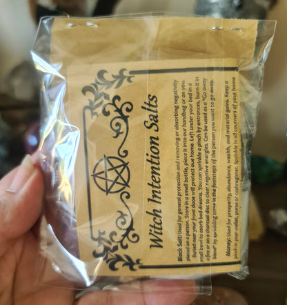 Wiccan Intentions Kit - Salt Blends