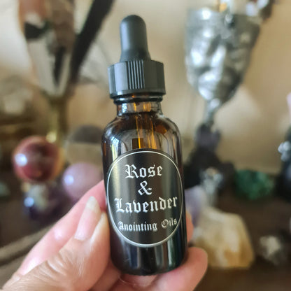 Wiccan Anointing Ritual Oils
