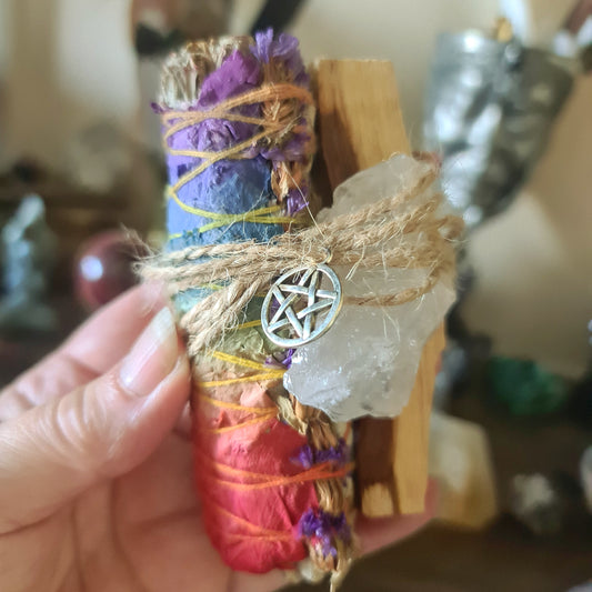 Sage Smudge & Crystal