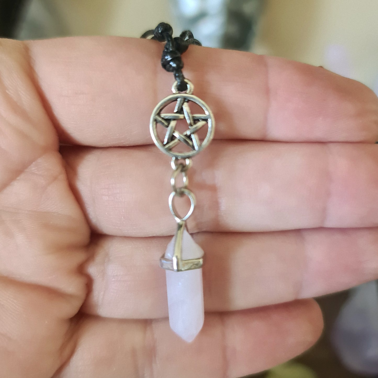 Pentagram Crystal Necklace