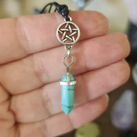 Pentagram Crystal Necklace
