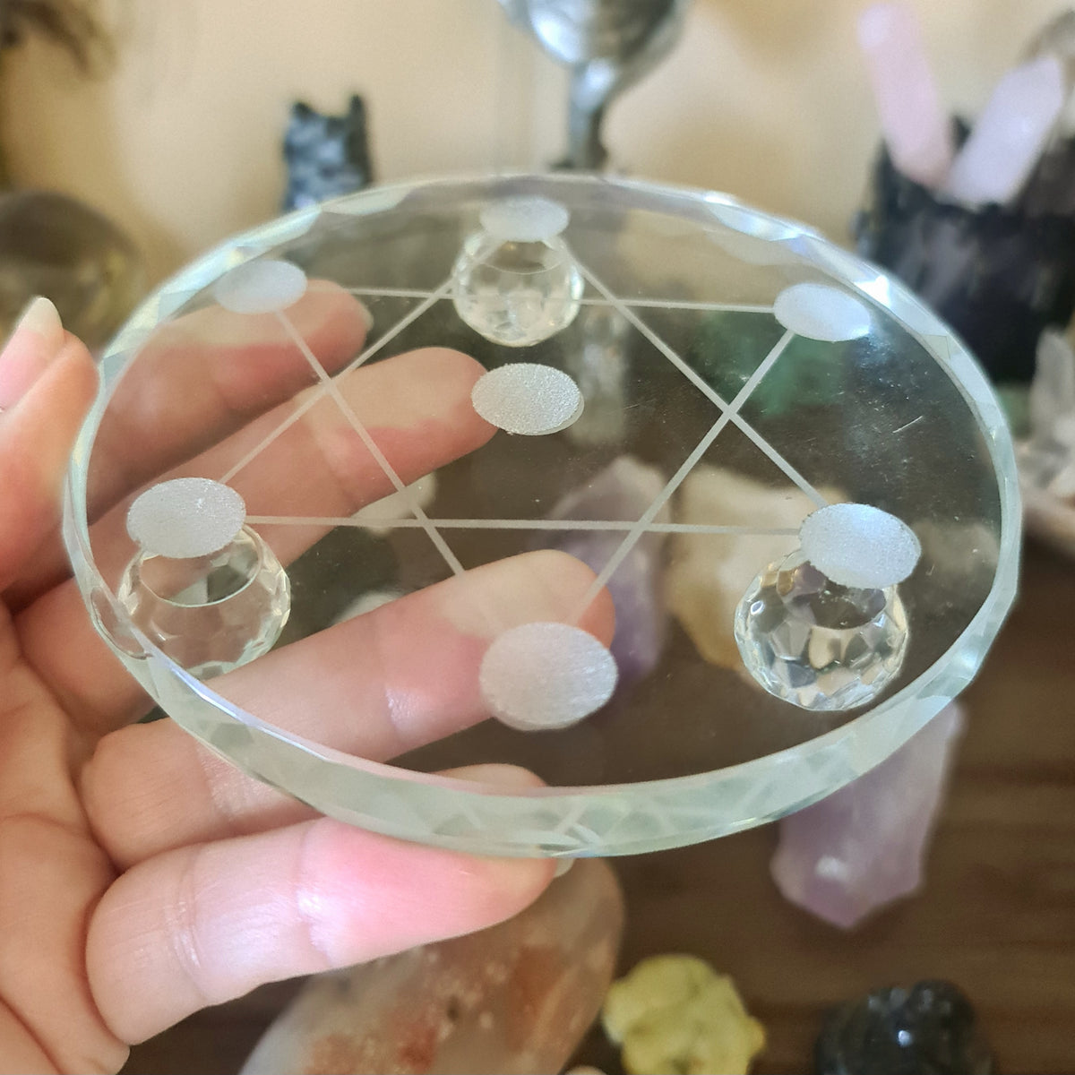 Glass Crystal Grid
