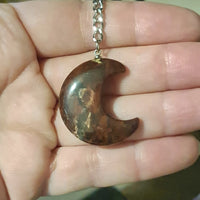 Crystal Moon Keyring