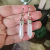 Crystal Point Earrings