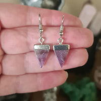 Triangular Crystal Earrings