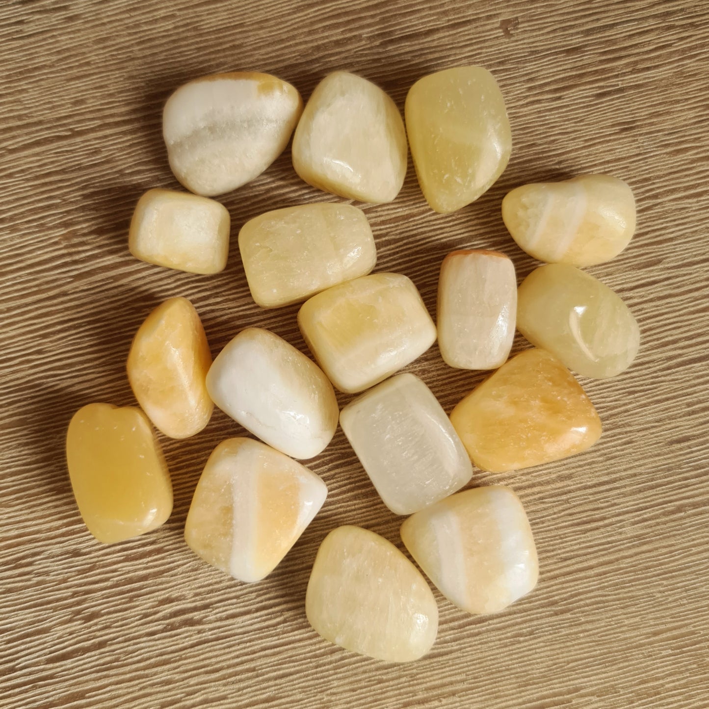 Yellow Jade Tumbles