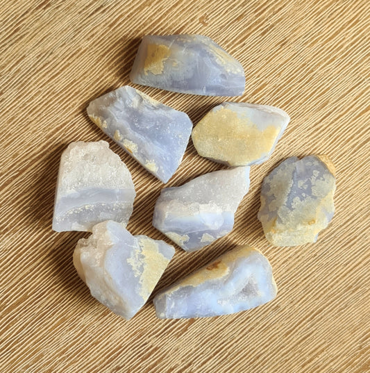 Blue Lace Agate - Raw