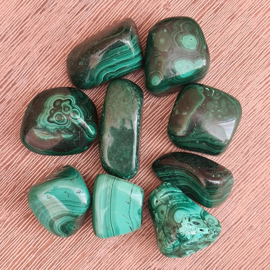 Malachite Tumble - Large