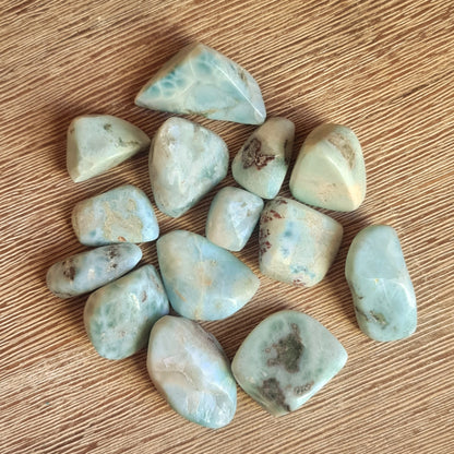 Larimar Tumble - Large