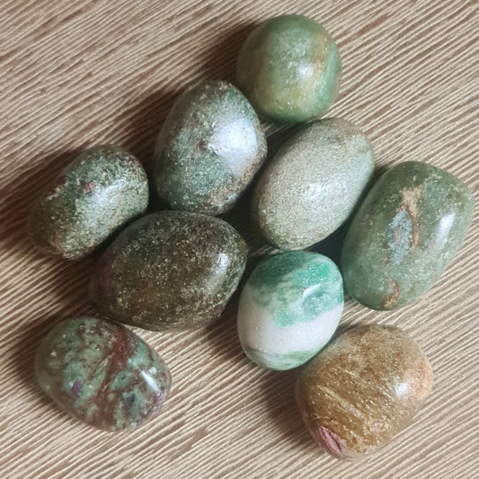 Ruby Fuchsite Tumble