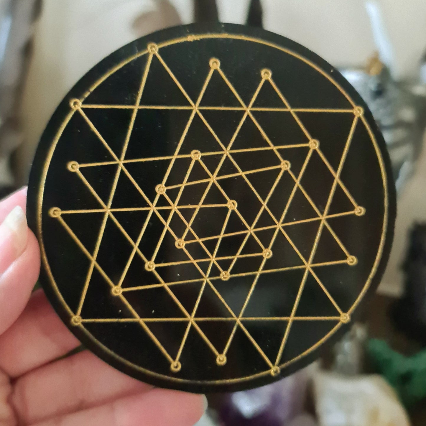 Crystal Grid - 10Cm Acrylic