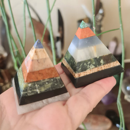 Seven Gem Pyramid - Small