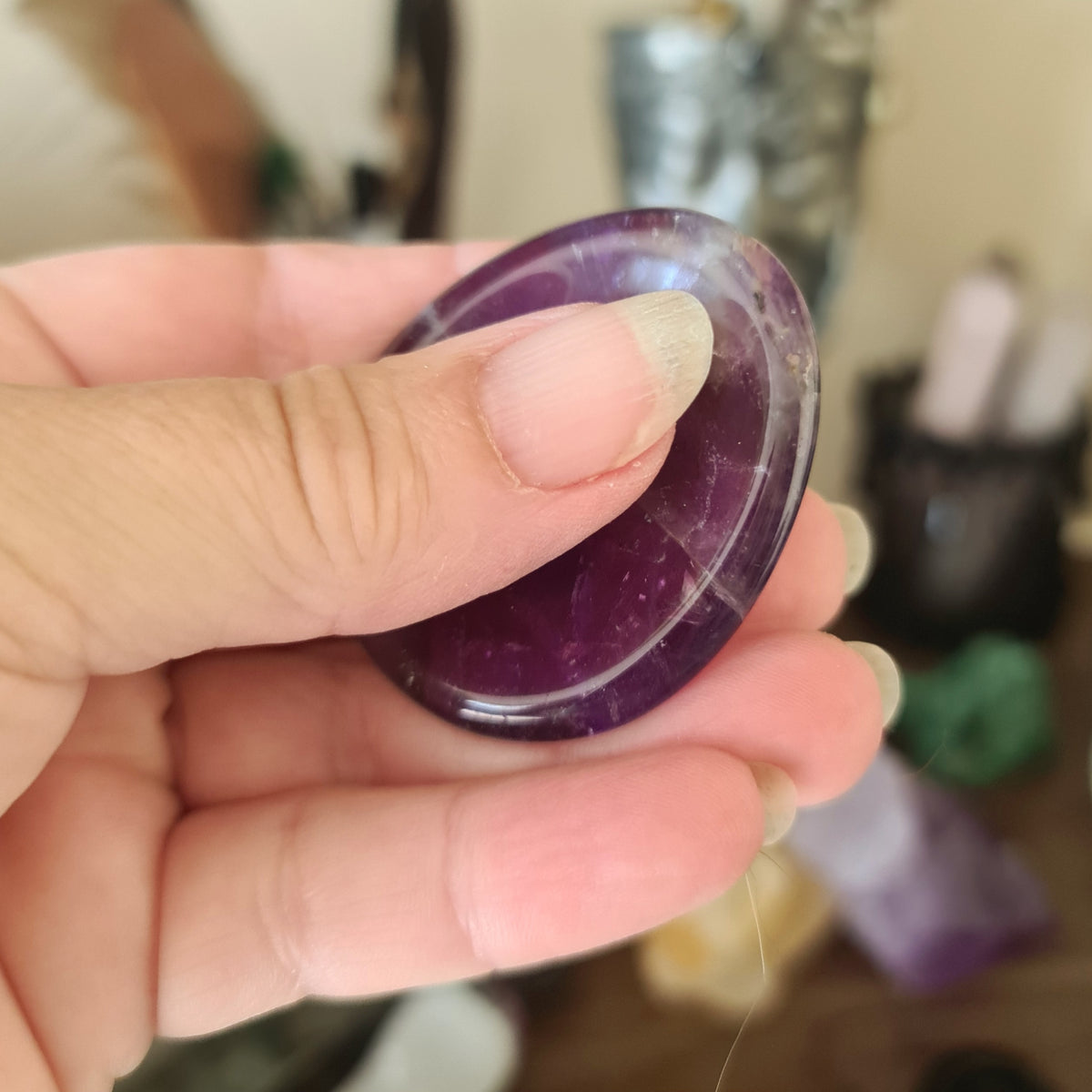 Crystal Worry Stone