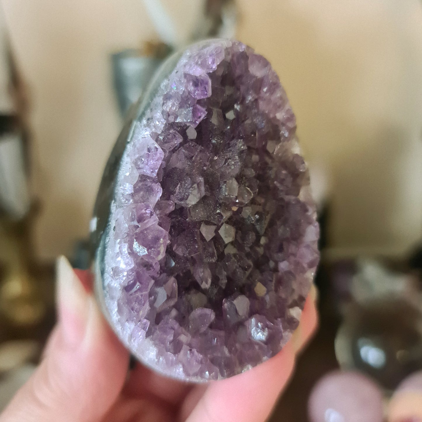 Amethyst Geode Egg