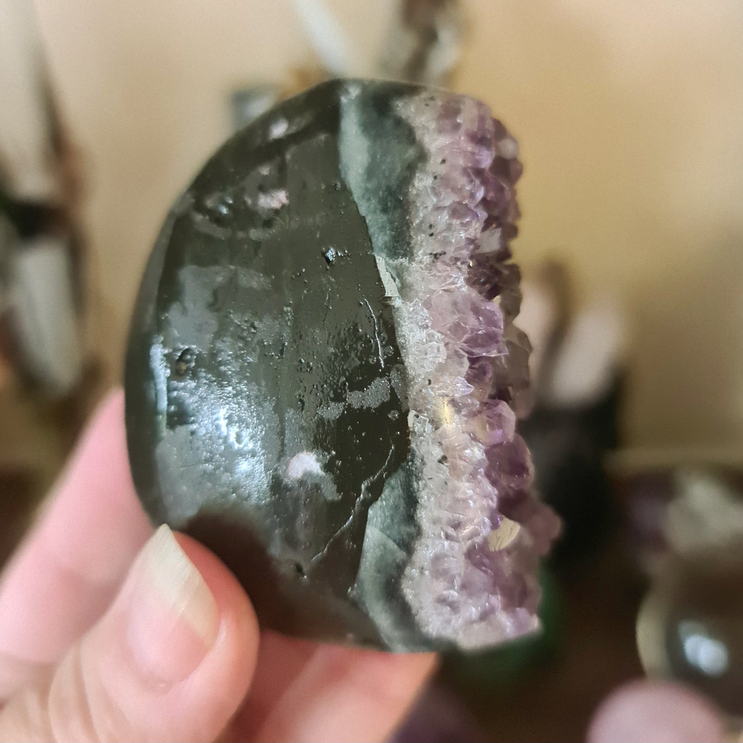 Amethyst Geode Egg