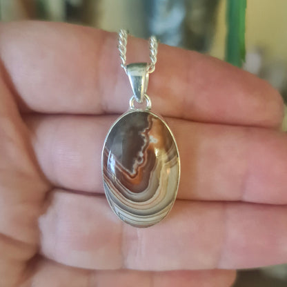 Botswana Agate Pendant