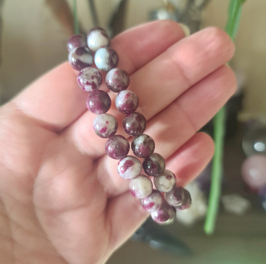 Pink Tourmaline Bracelet