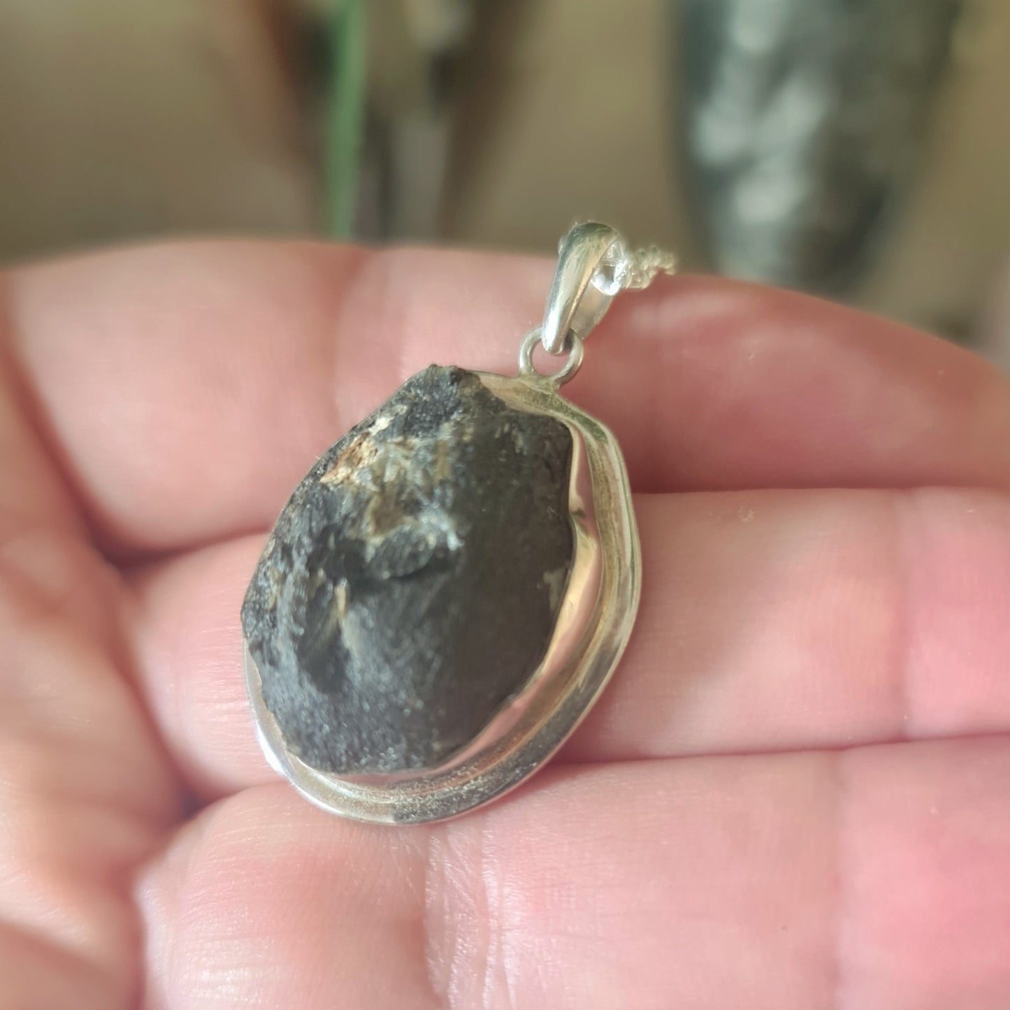 Moldavite Pendant