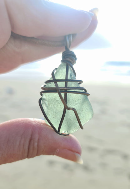 Seaglass Pendants