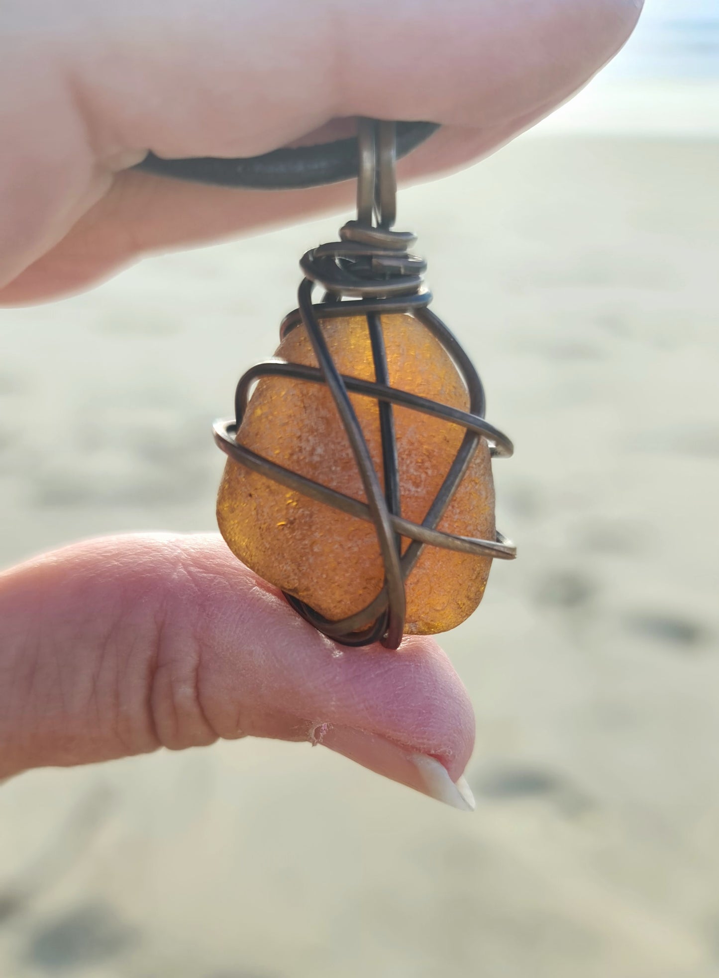 Seaglass Pendants