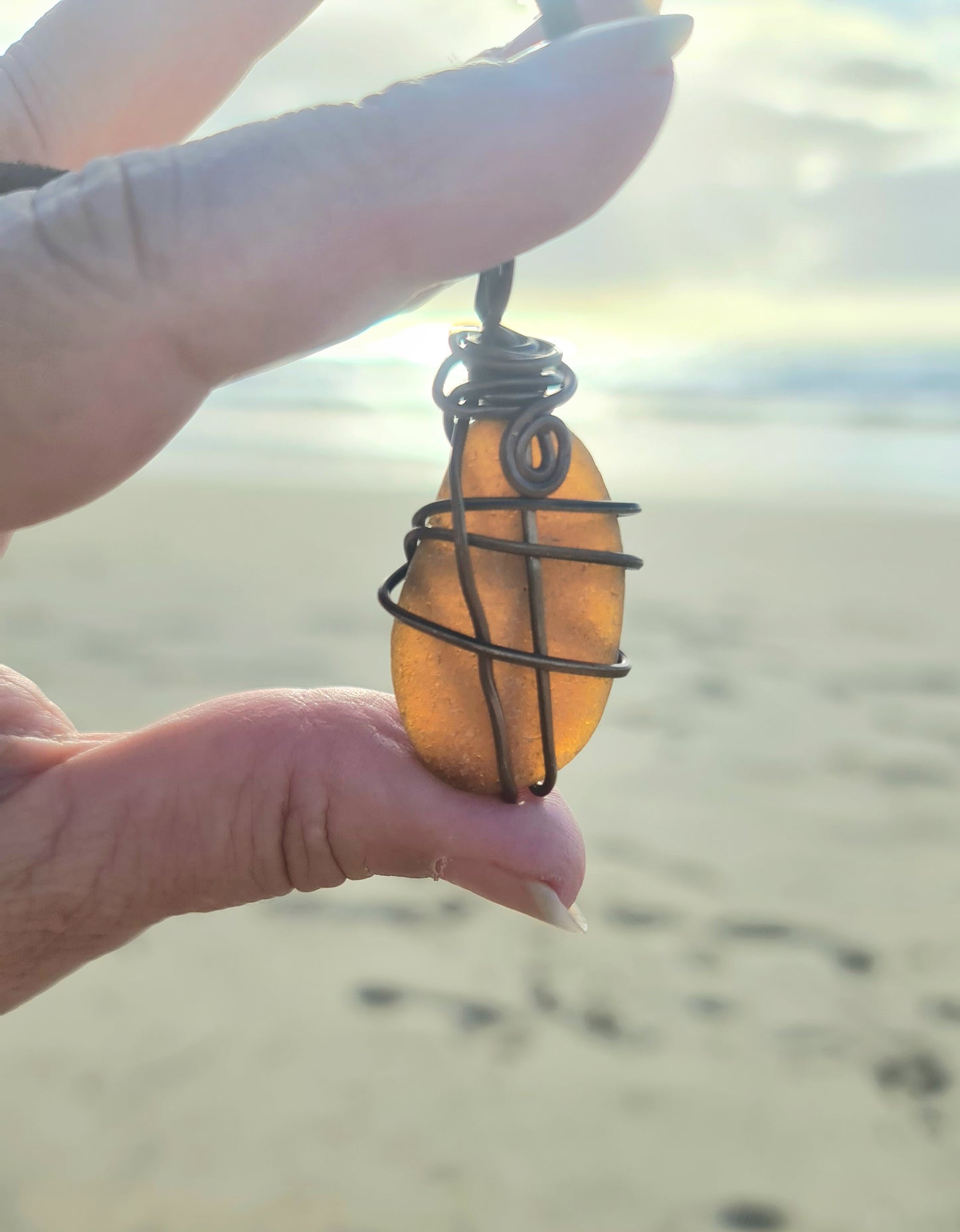 Seaglass Pendants