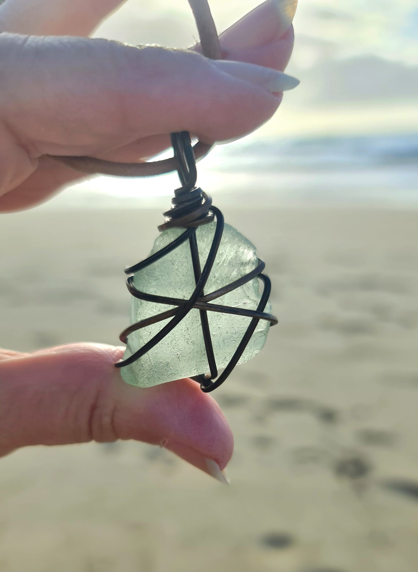 Seaglass Pendants