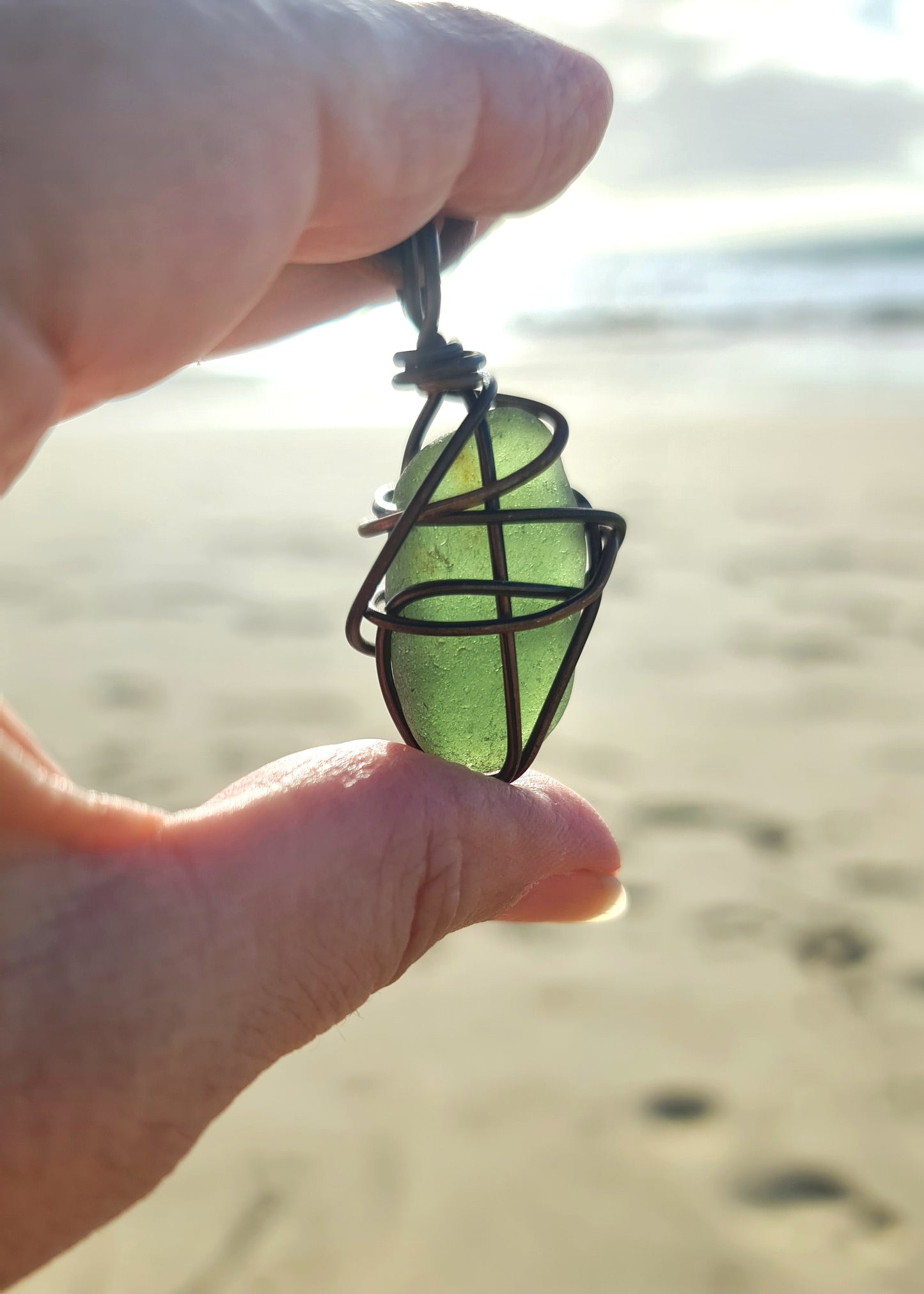 Seaglass Pendants