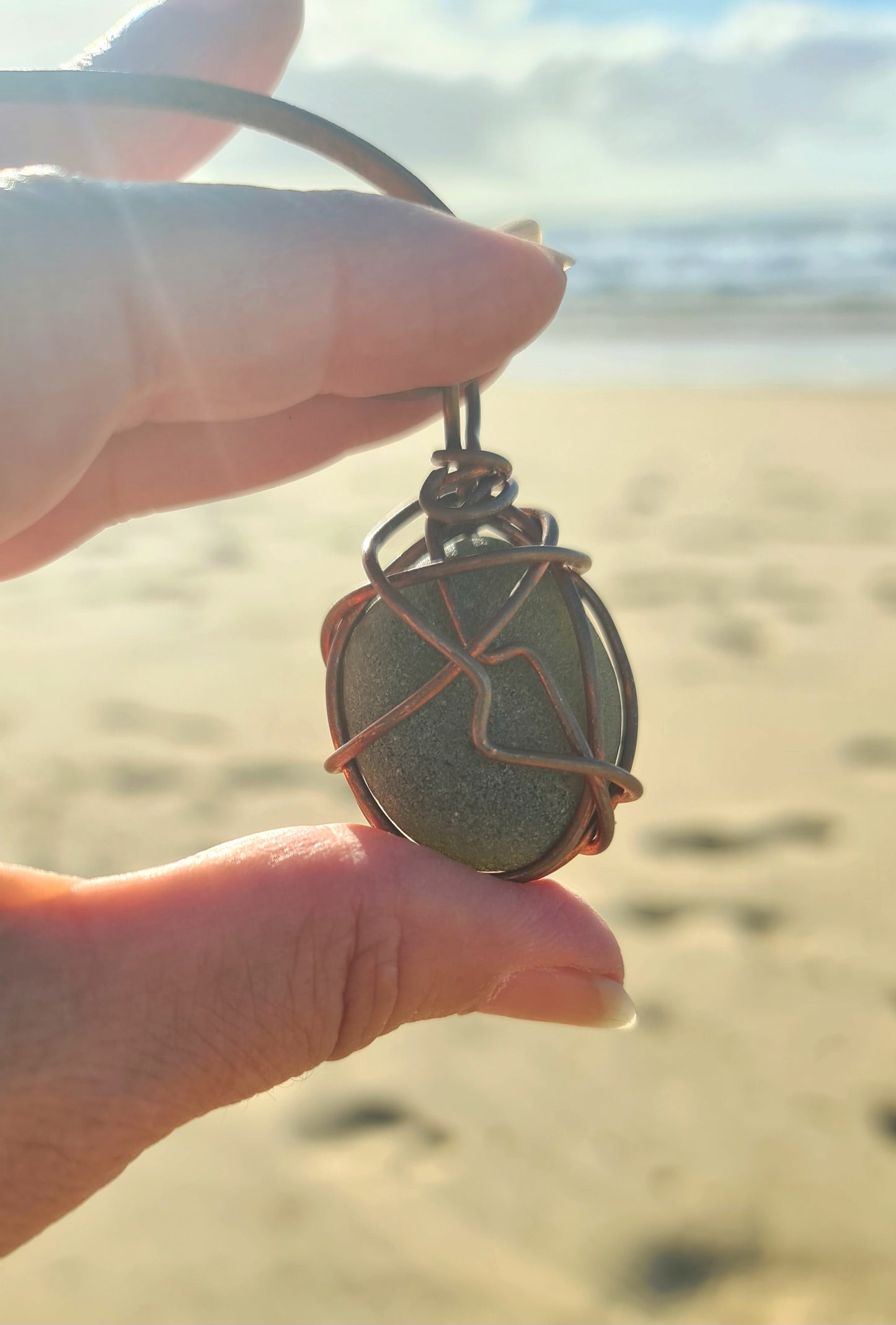 Seaglass Pendants