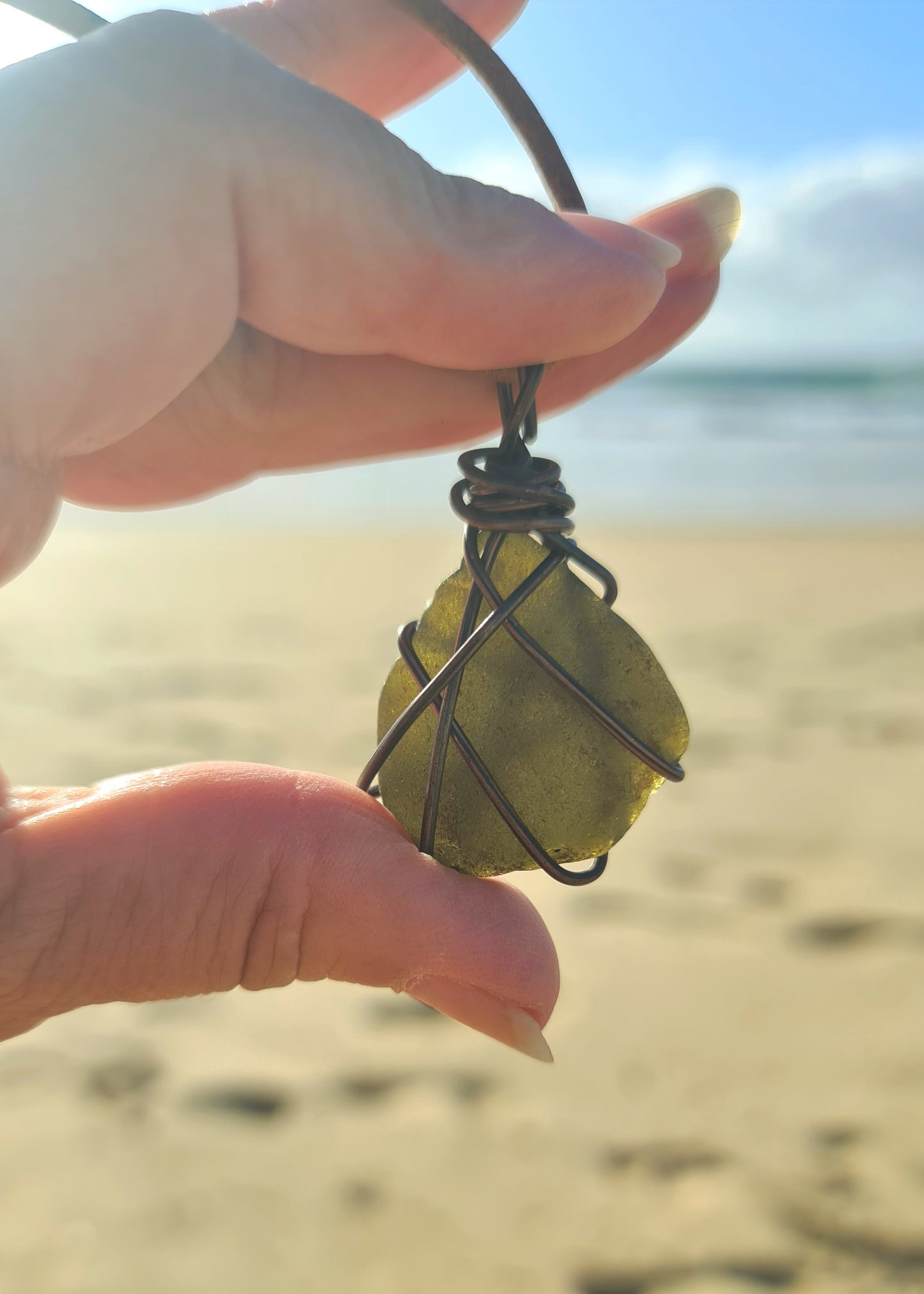 Seaglass Pendants