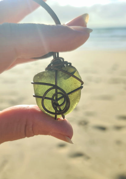 Seaglass Pendants