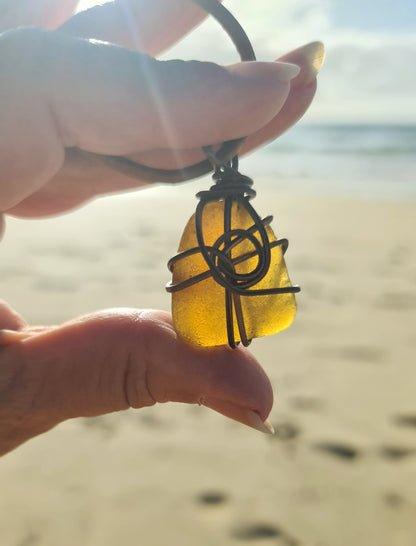 Seaglass Pendants