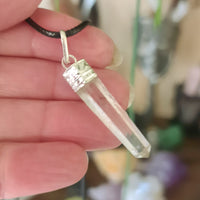 Clear Quartz Necklace Set