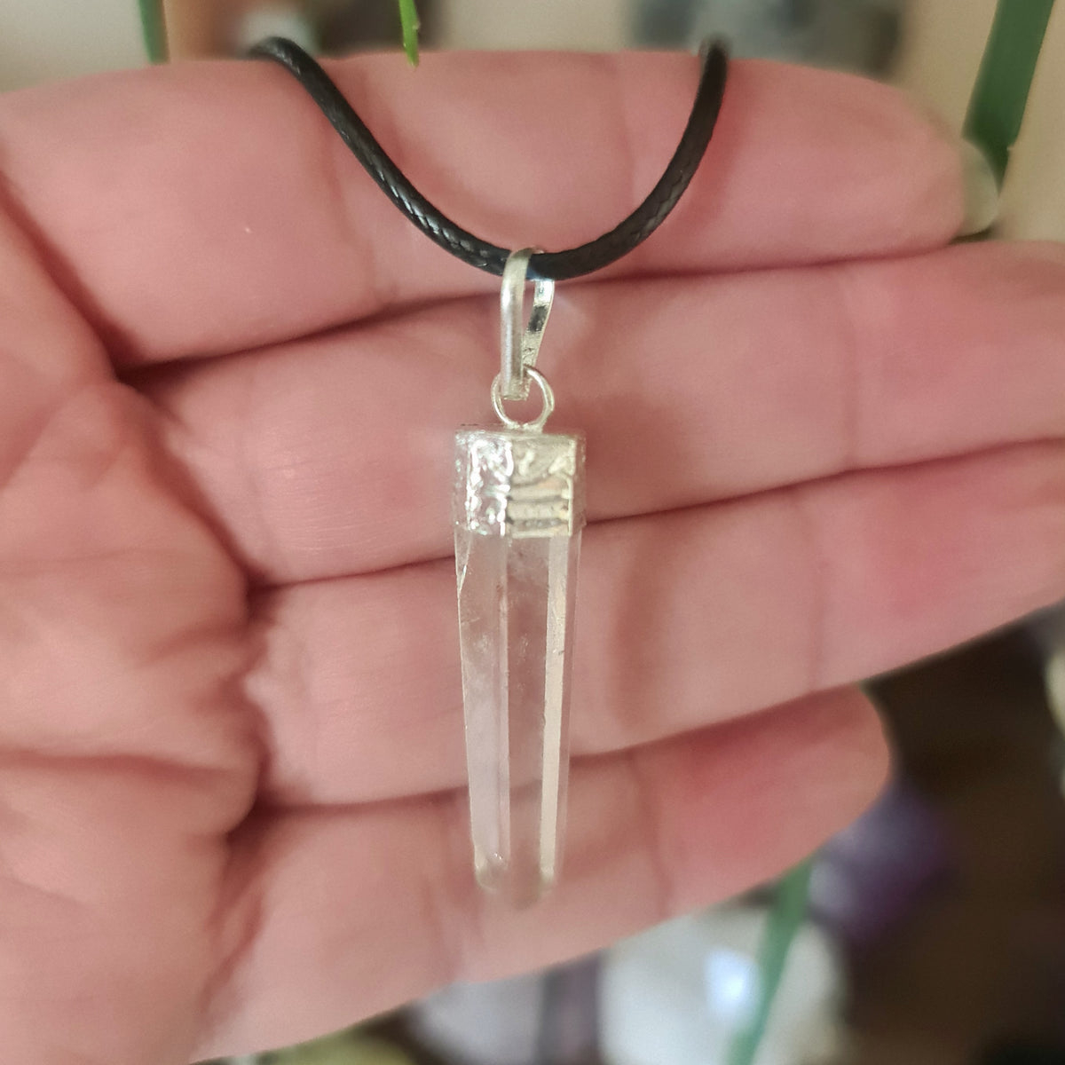 Clear Quartz Necklace Set