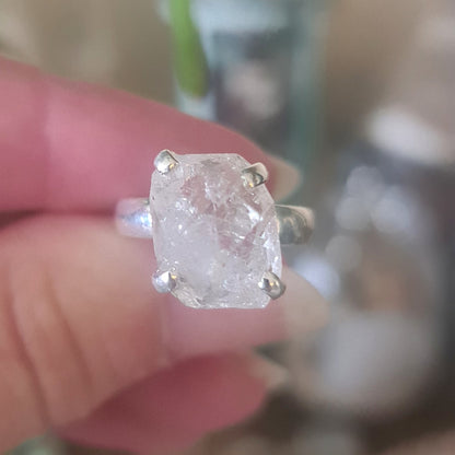 Herkimer Diamond Ring S7