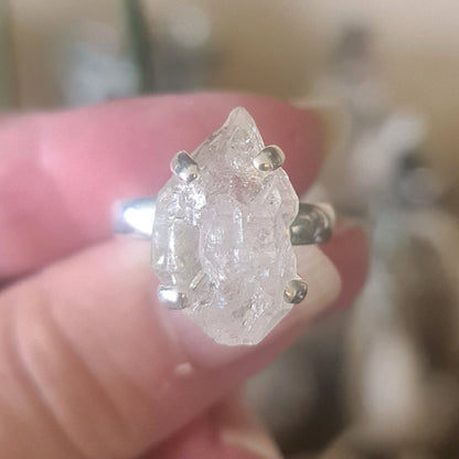 Herkimer Diamond Ring S8