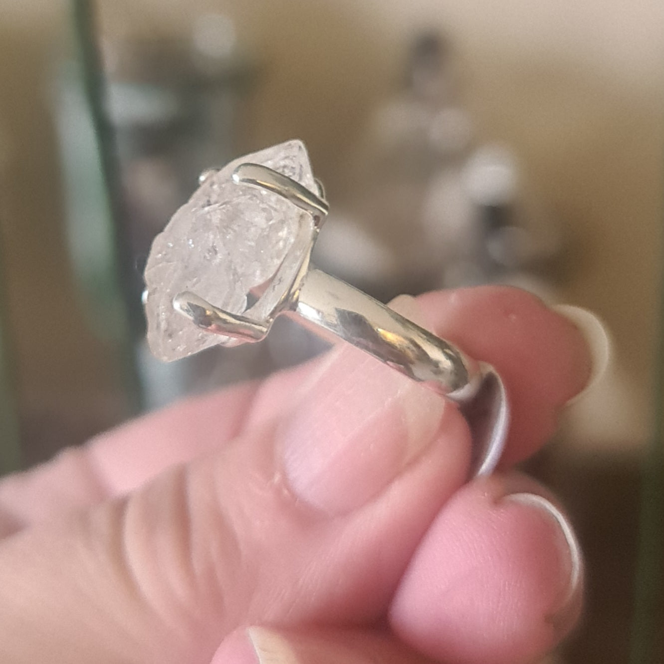 Herkimer Diamond Ring S8